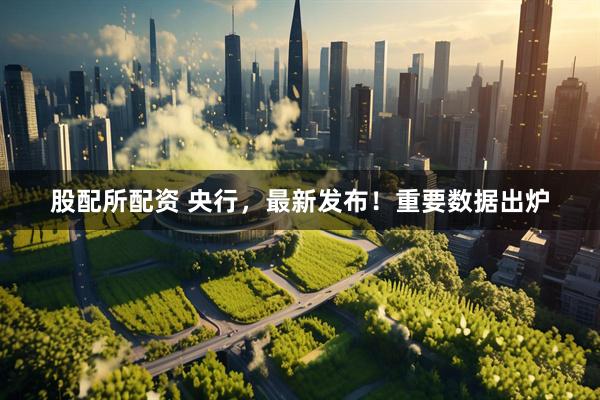 股配所配资 央行，最新发布！重要数据出炉