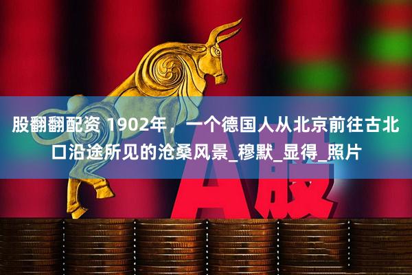 股翻翻配资 1902年，一个德国人从北京前往古北口沿途所见的沧桑风景_穆默_显得_照片